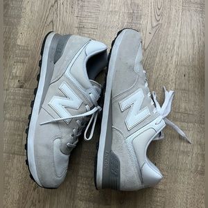 New balance 574 grey white